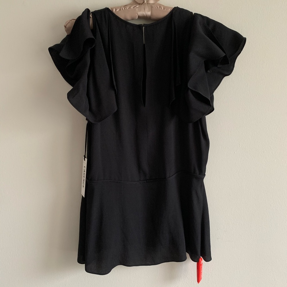 ❌NOT FOR SALE❌L’AGENCE Desiraya Ruffle Cold Shou - Picture 13 of 16